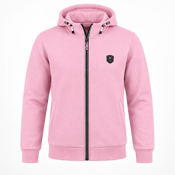 Gilet Capuche Zip 3 Couleurs — photo 3
