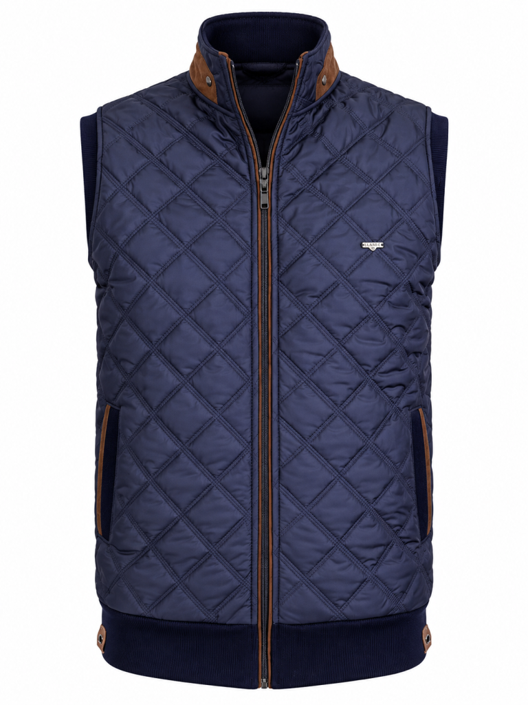 Gilet sans manches matelassé.