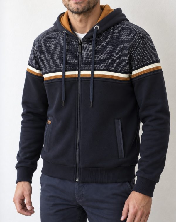 Gilet à capuche coton — photo 2