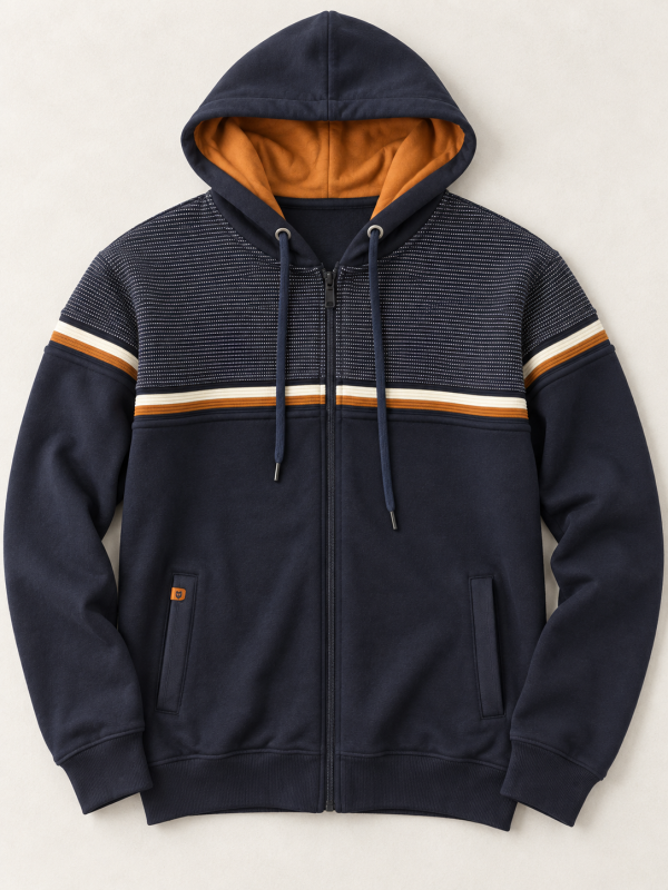 Gilet à capuche coton — photo 3