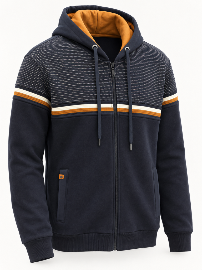 Gilet à capuche coton MAXWAY