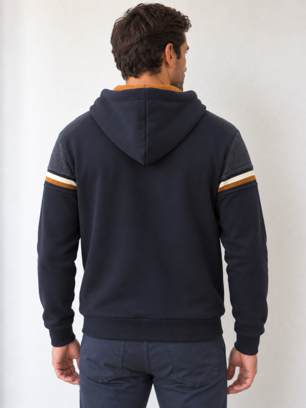 Gilet à capuche coton — photo 4