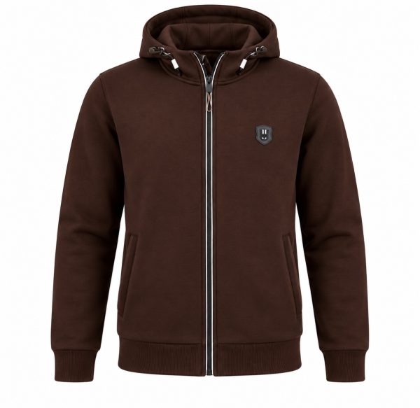 Gilet Capuche Zip 3 Couleurs — photo 1