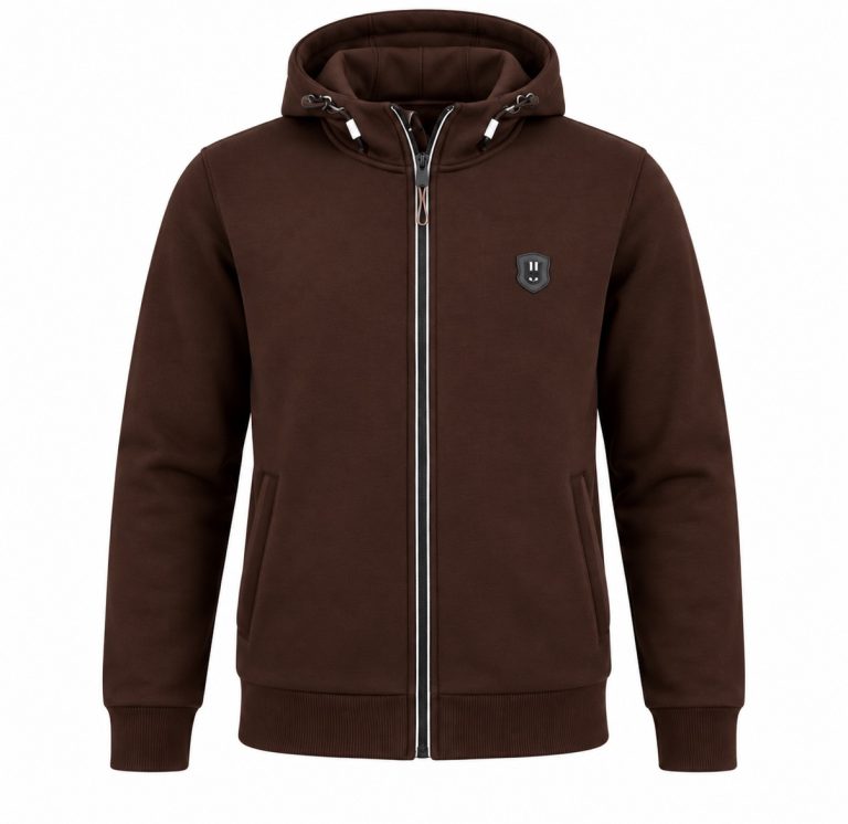 Gilet Capuche Zip 3 Couleurs