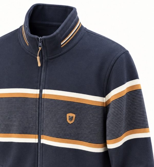 Veste zippée coton molleton — photo 4