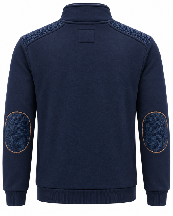 Polo Camionneur Zip Marine Coudières — photo 3