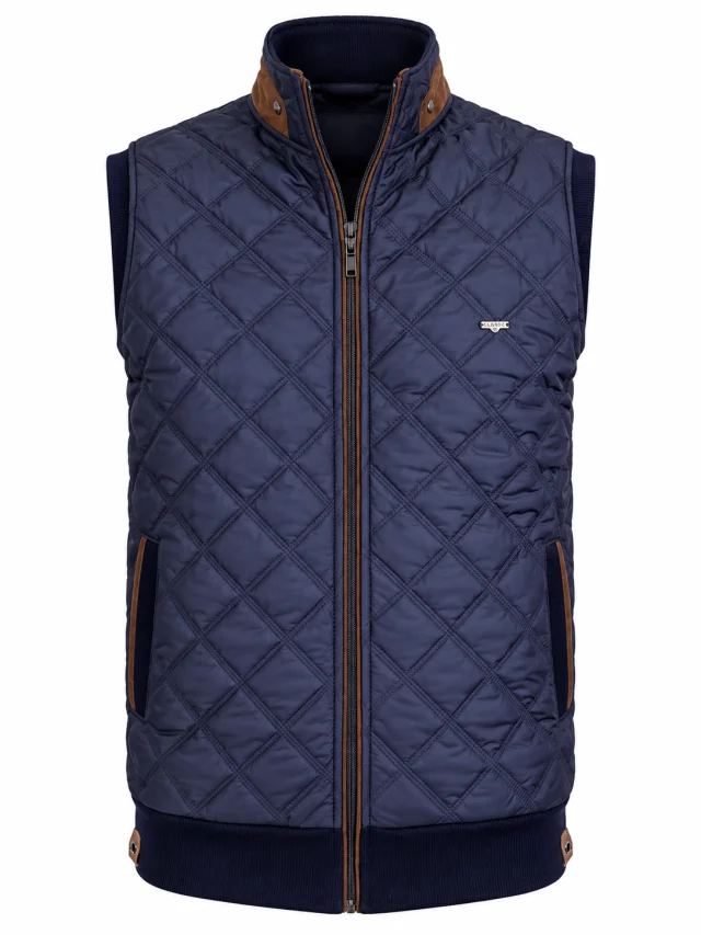 Gilet sans manches matelassé.